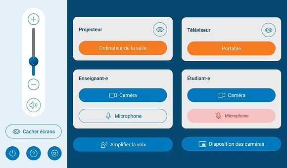 UQAM | Université du Québec à Montréal — App Design: Interactive Audio-Visual Experience for University Educators